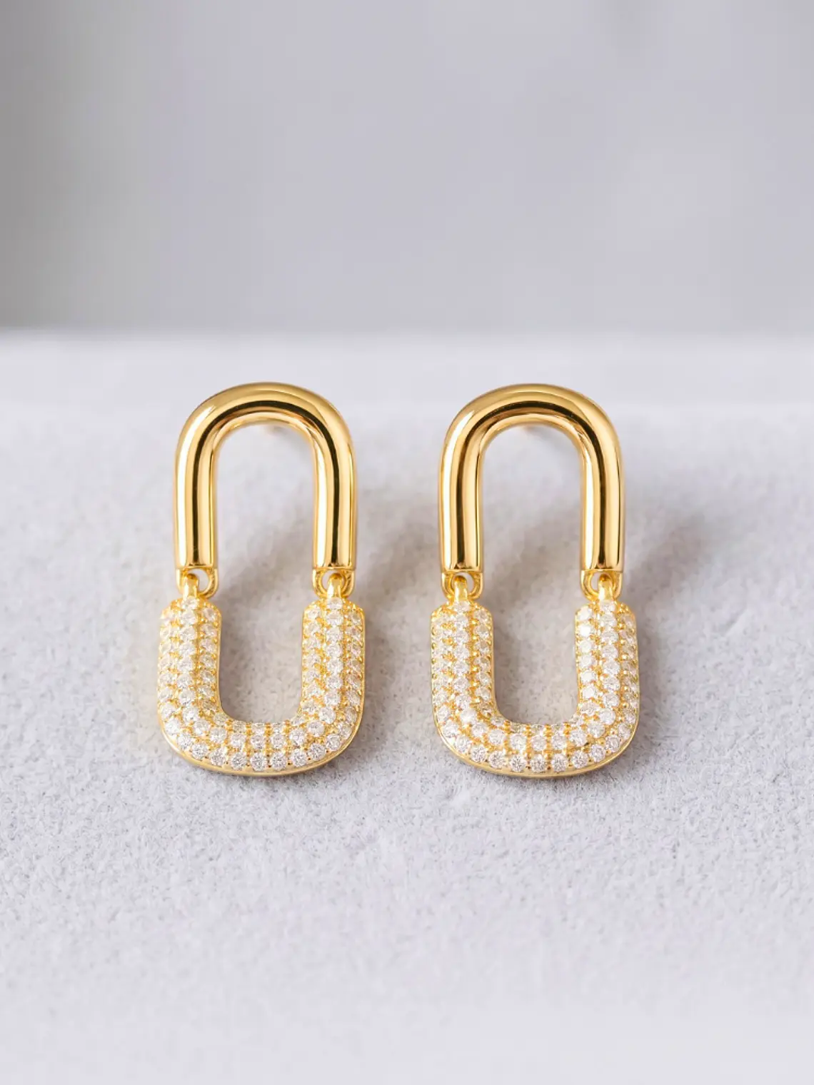 Aretes Eslabón Dual 1