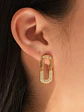 Aretes Eslabón Dual - thumbnail 2