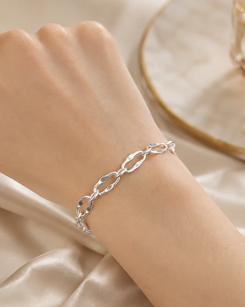 Pulsera Eslabones Dual