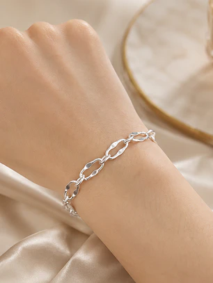 Pulsera Eslabones Dual