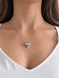 Collar Corazón Espejo - Miniatura 1