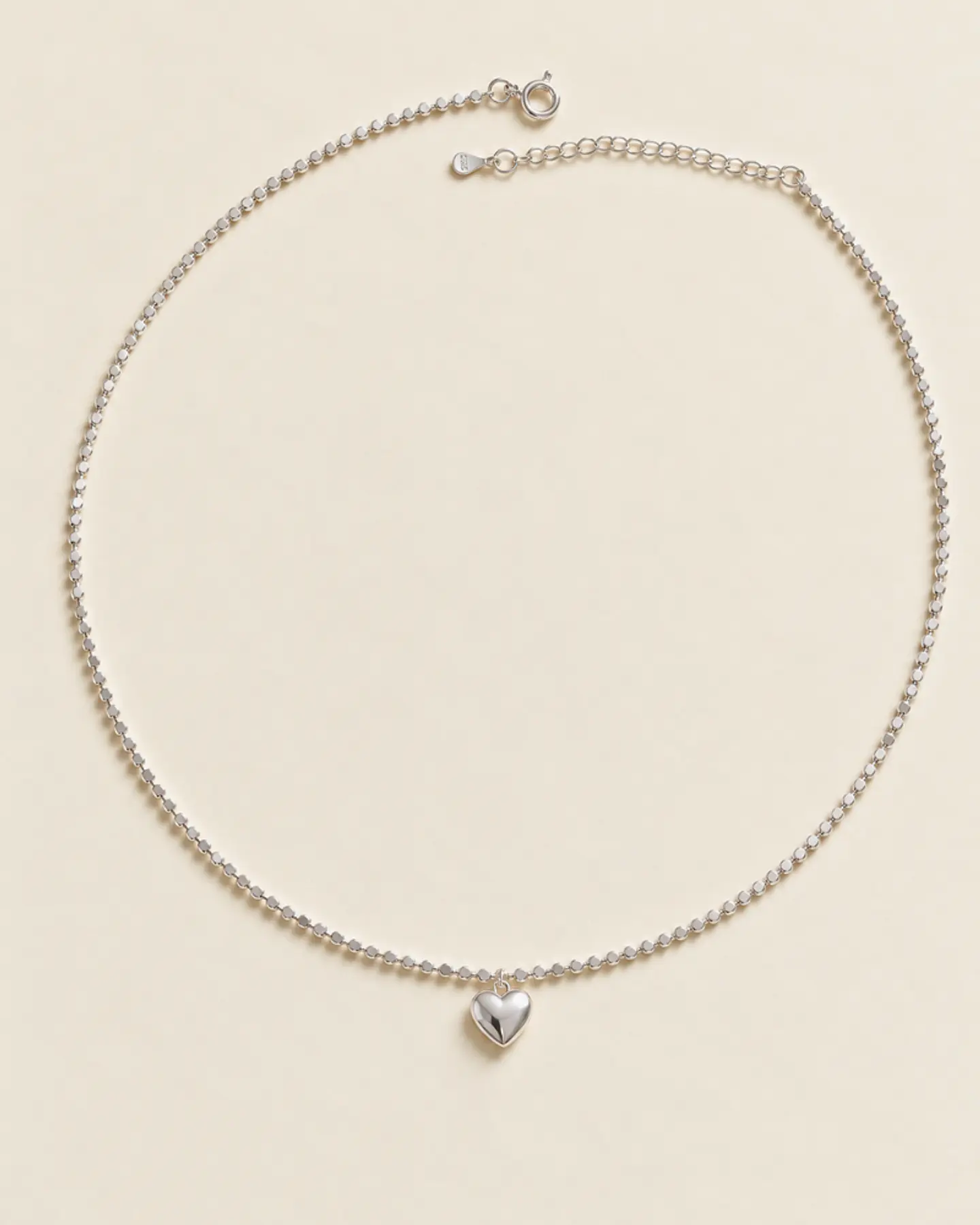 Collar de Cuentas Corazón 2