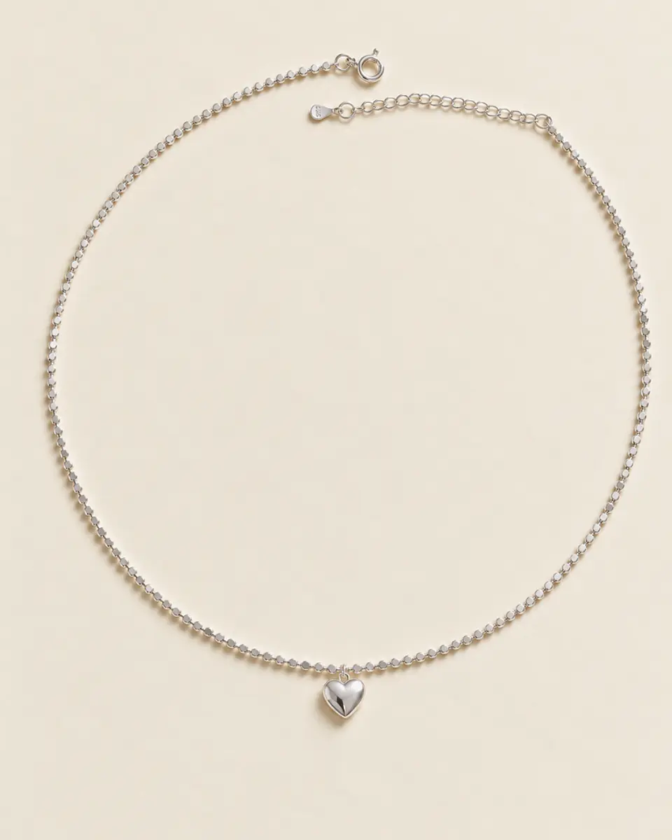 Collar de Cuentas Corazón 2