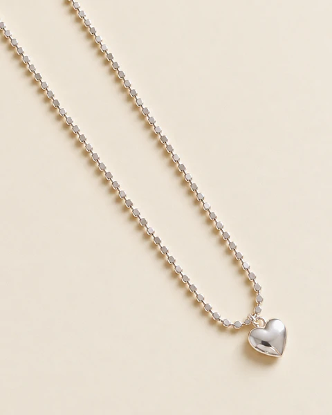 Collar de Cuentas Corazón