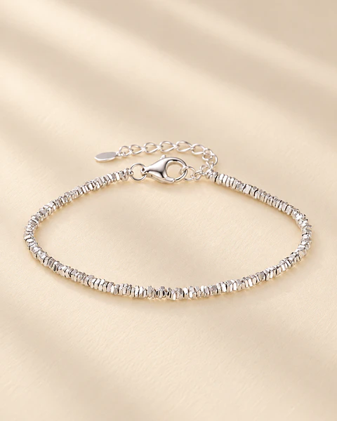 Pulsera Cuentas Facetadas
