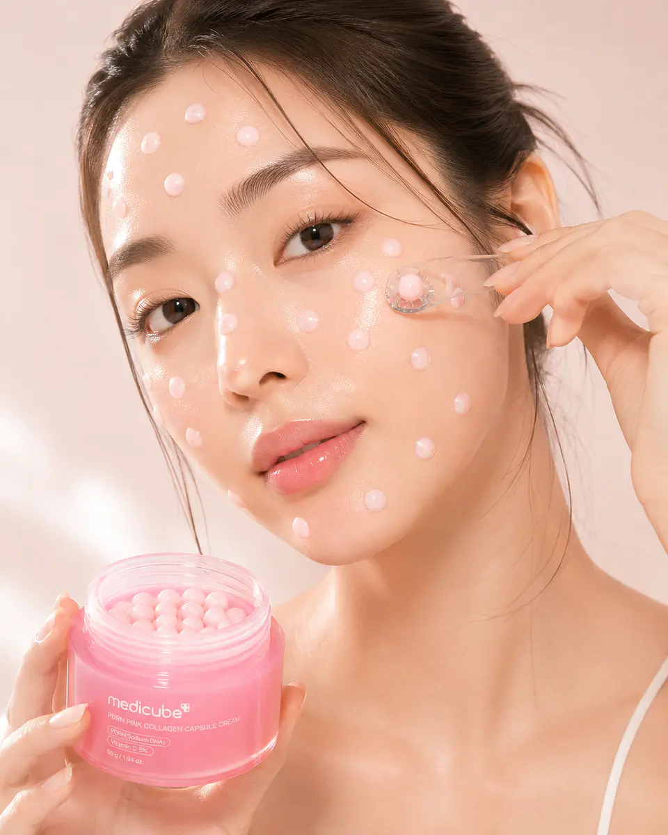 Medicube PDRN Pink Collagen Capsule Cream 2