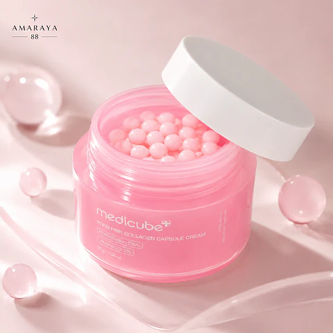 Medicube PDRN Pink Collagen Capsule Cream