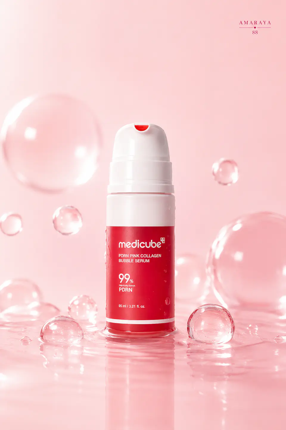 Medicube PDRN Pink Collagen Bubble Serum 3