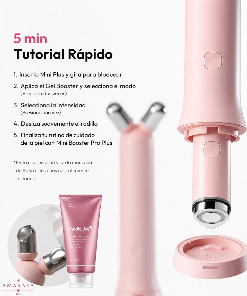 Medicube Age-R Booster V Roller Pink 2