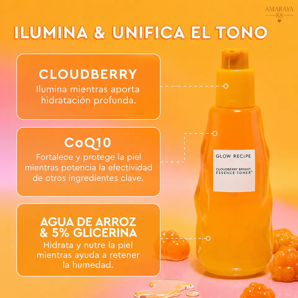 Glow Recipe Cloudberry Bright Essence Toner 2