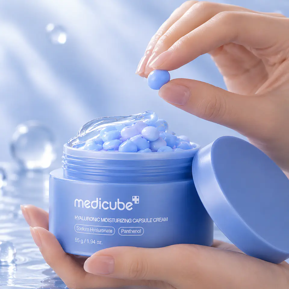 Medicube Hyaluronic Moisturizing Capsule Cream 3