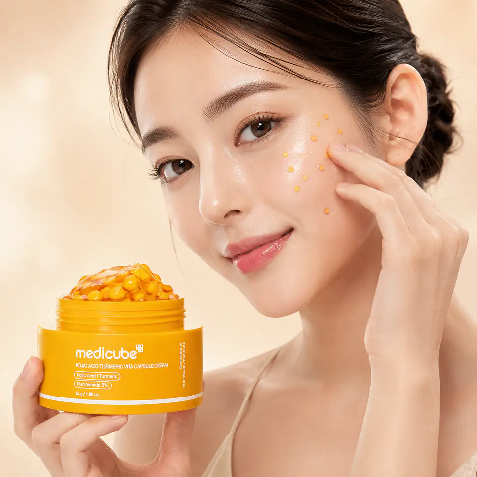 Medicube Kojic Acid Turmeric Vita Capsule Cream 2