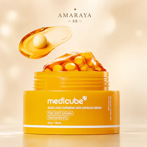 Medicube Kojic Acid Turmeric Vita Capsule Cream