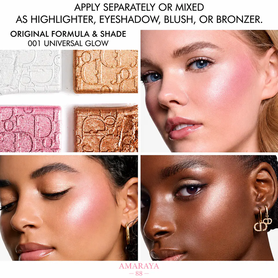 Dior Backstage Glow Maximizer Face Palette 2