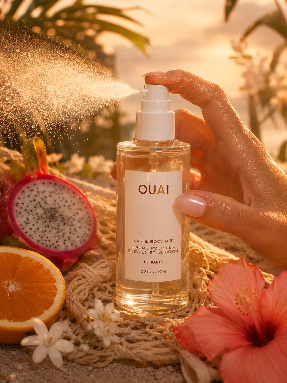 OUAI St. Barts Hair & Body Mist 3