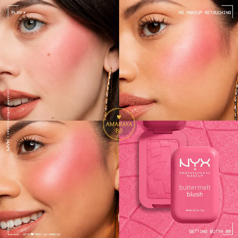 NYX Buttermelt Blush 2