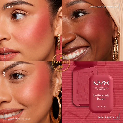 NYX Buttermelt Blush