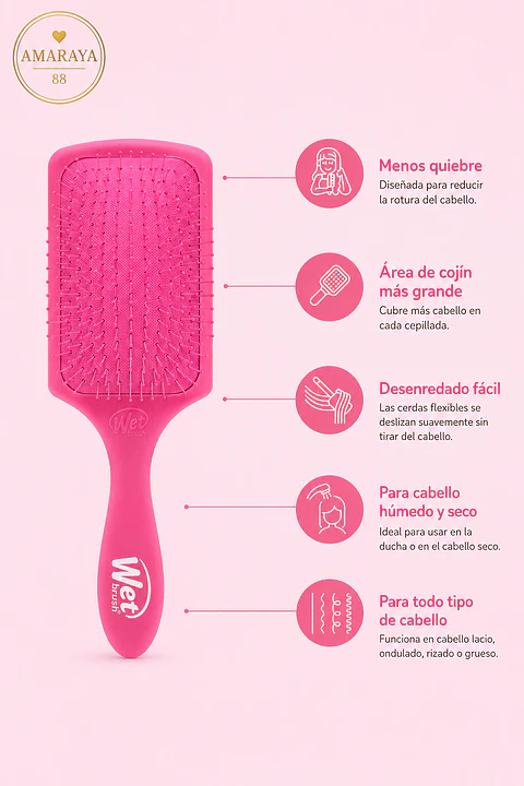 Wet Brush – Paddle Detangle