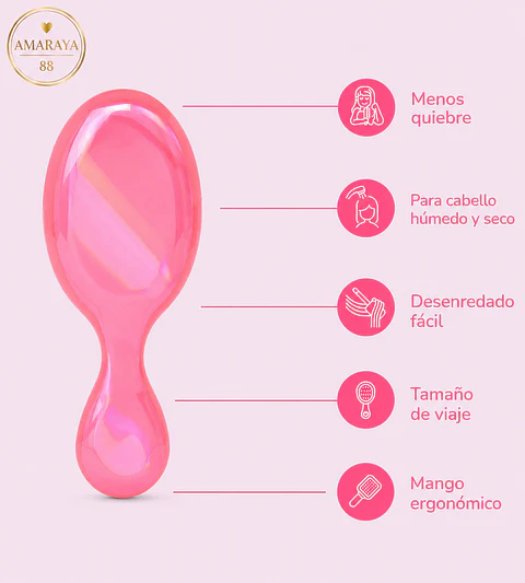 Wet Brush – Prismatic Glow Mini Detangler