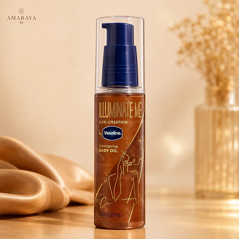 Vaseline Illuminate Me Shimmering Body Oil