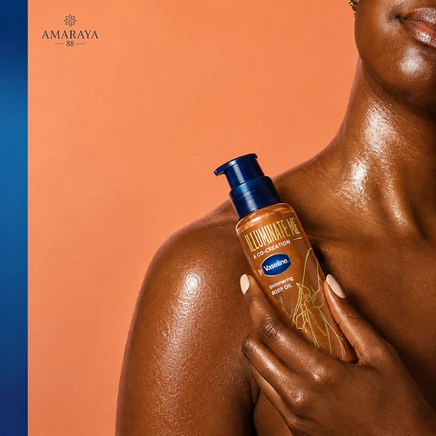 Vaseline Illuminate Me Shimmering Body Oil