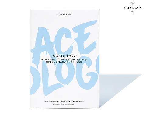 Aceology Multi-Vitamin Brightening Biodegradable Mask