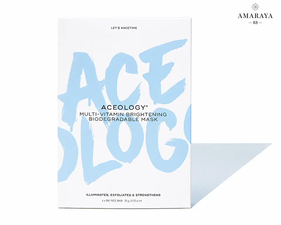 Aceology Multi-Vitamin Brightening Biodegradable Mask 1