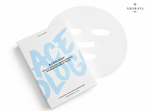 Aceology Multi-Vitamin Brightening Biodegradable Mask