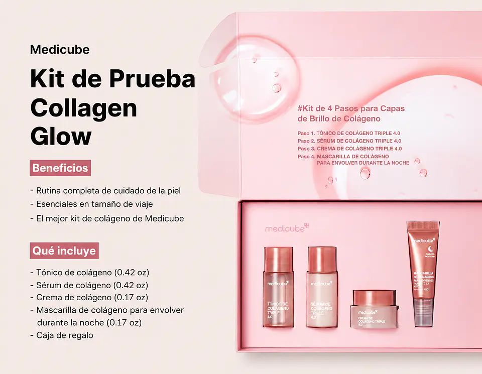 Medicube Collagen Glow Trial Kit 3