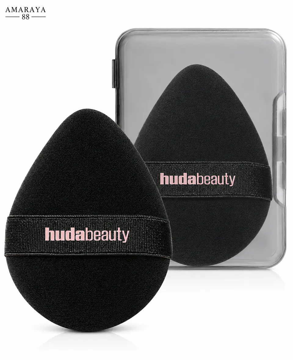 HUDA BEAUTY  Easy Bake Powder Puff Duo  1
