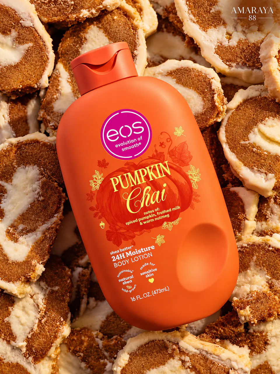 EOS Pumpkin Chai 24H Moisture Body Lotion 2
