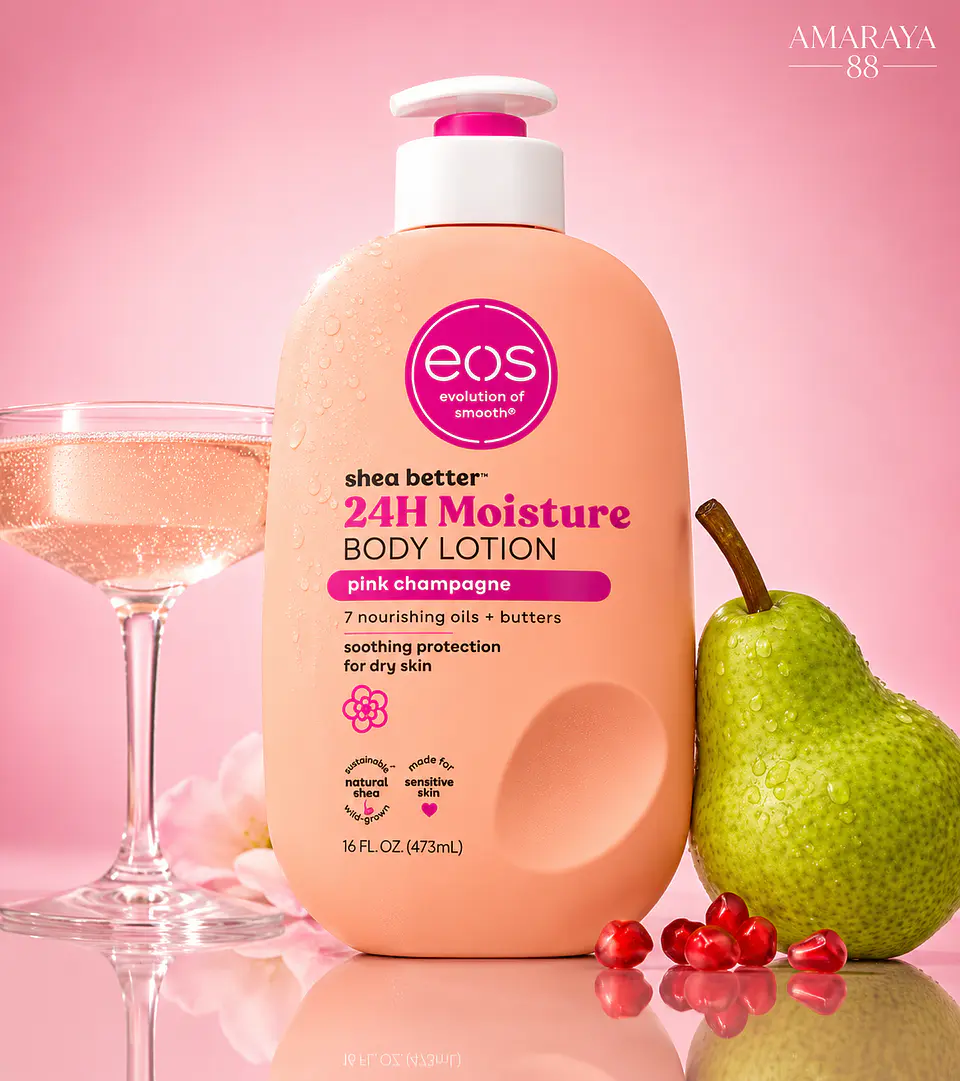 EOS Pink Champagne 24H Moisture Body Lotion 1