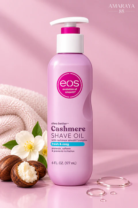 EOS Cashmere Shave Oil Fresh & Cozy