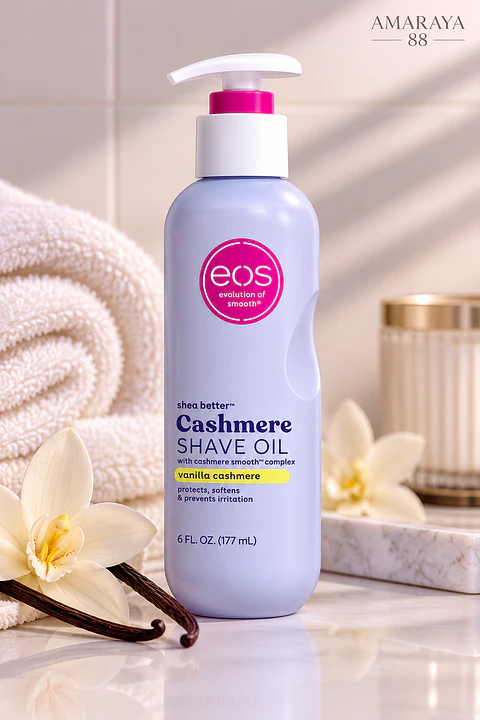 EOS Cashmere Shave Oil Vainilla