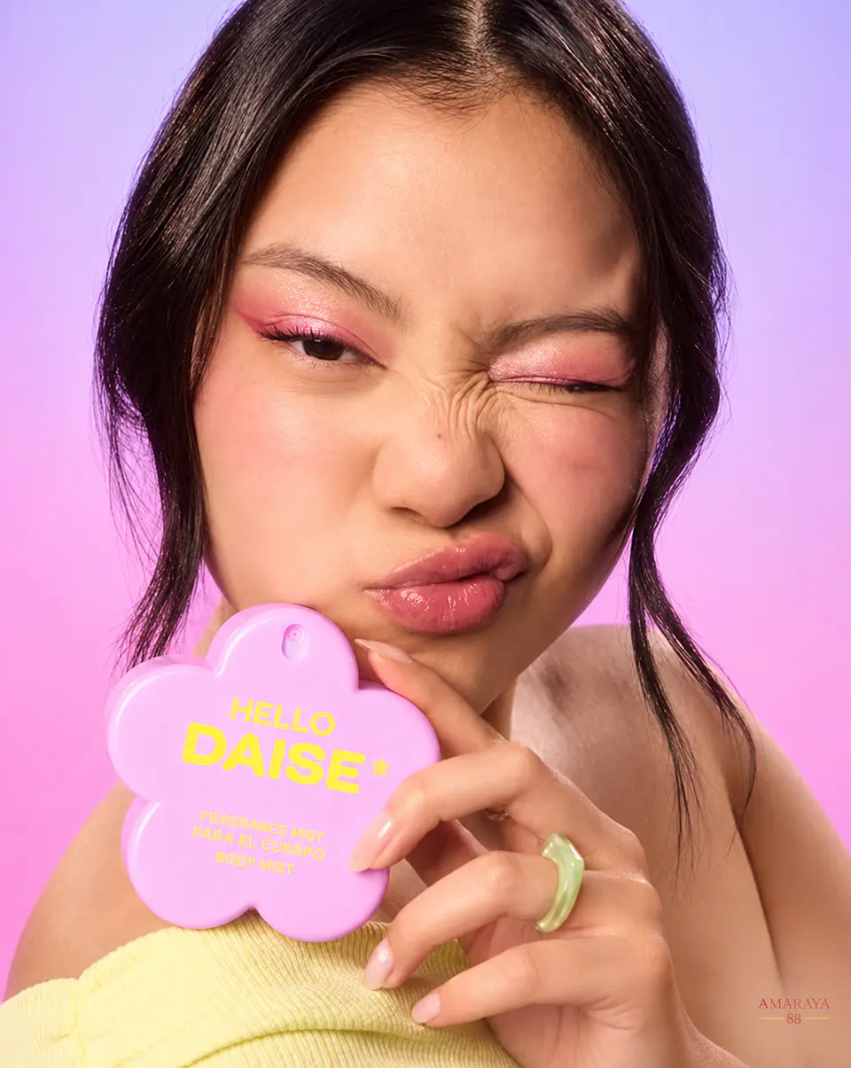 Hello Daise Raspberry & Mint Fragrance Body Mist 3