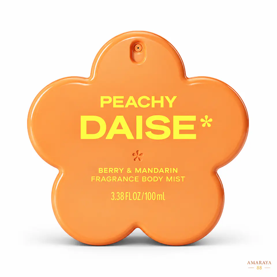Peachy Daise Berry & Mandarin Fragrance Body Mist 1