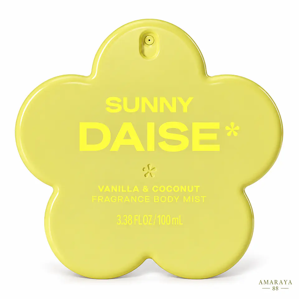Sunny Daise Vanilla & Coconut Fragrance Body Mist 1