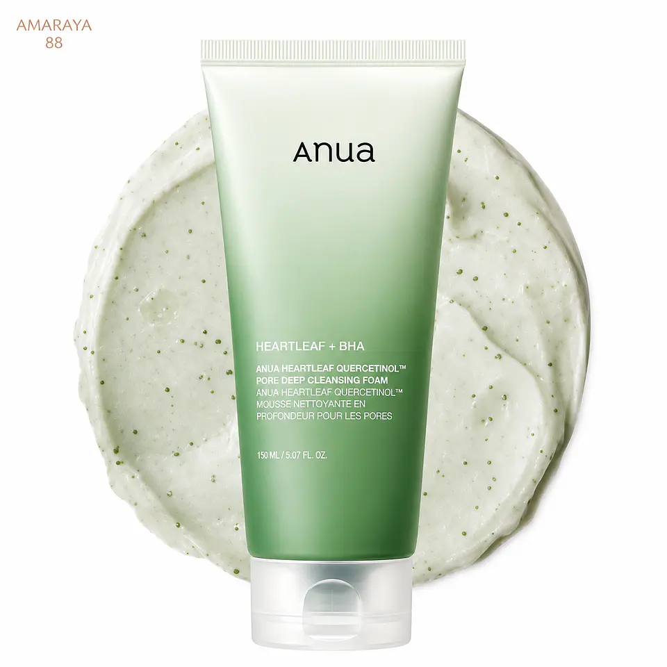 Anua Heartleaf Quercetinol Pore Deep Cleansing Foam 1