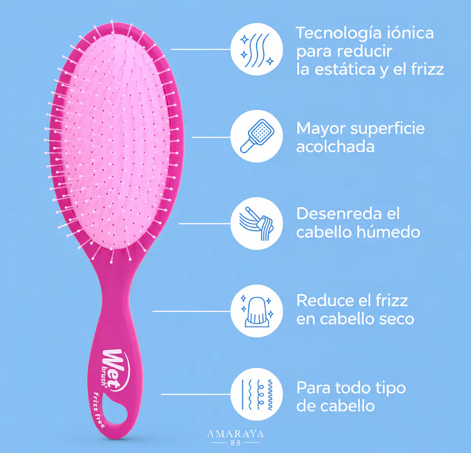 WET BRUSH – FRIZZ-FREE DETANGLER 2