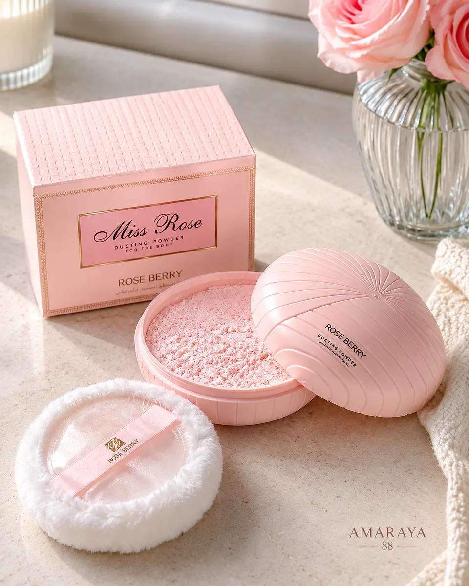 Rose Berry Miss Rose Polvo corporal perfumado 1