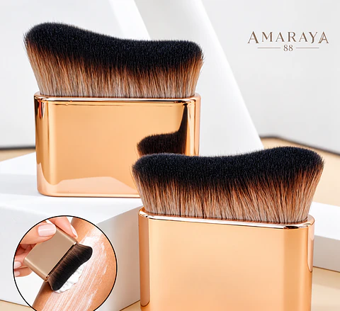 Brocha para rostro y cuerpo Rose Gold