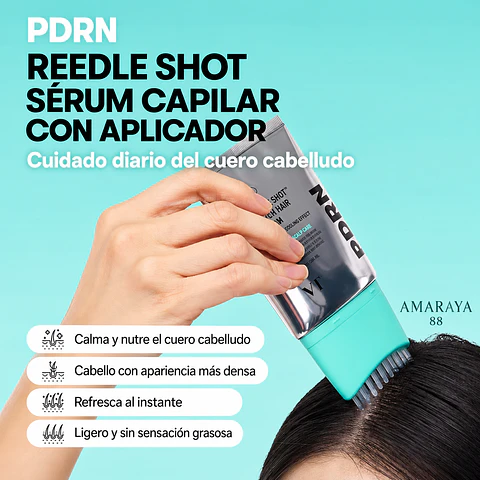 VT PDRN Reedle Shot Brush Hair Serum
