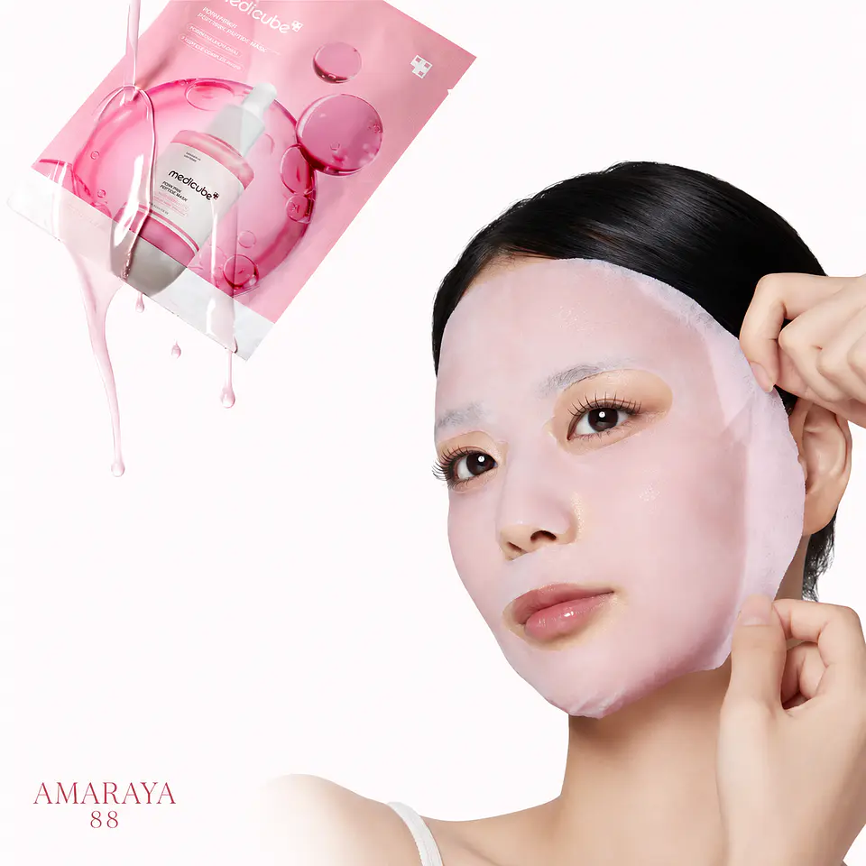 Medicube PDRN Pink Peptide Serum Mask 2