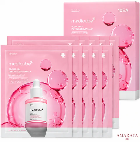 Medicube PDRN Pink Peptide Serum Mask