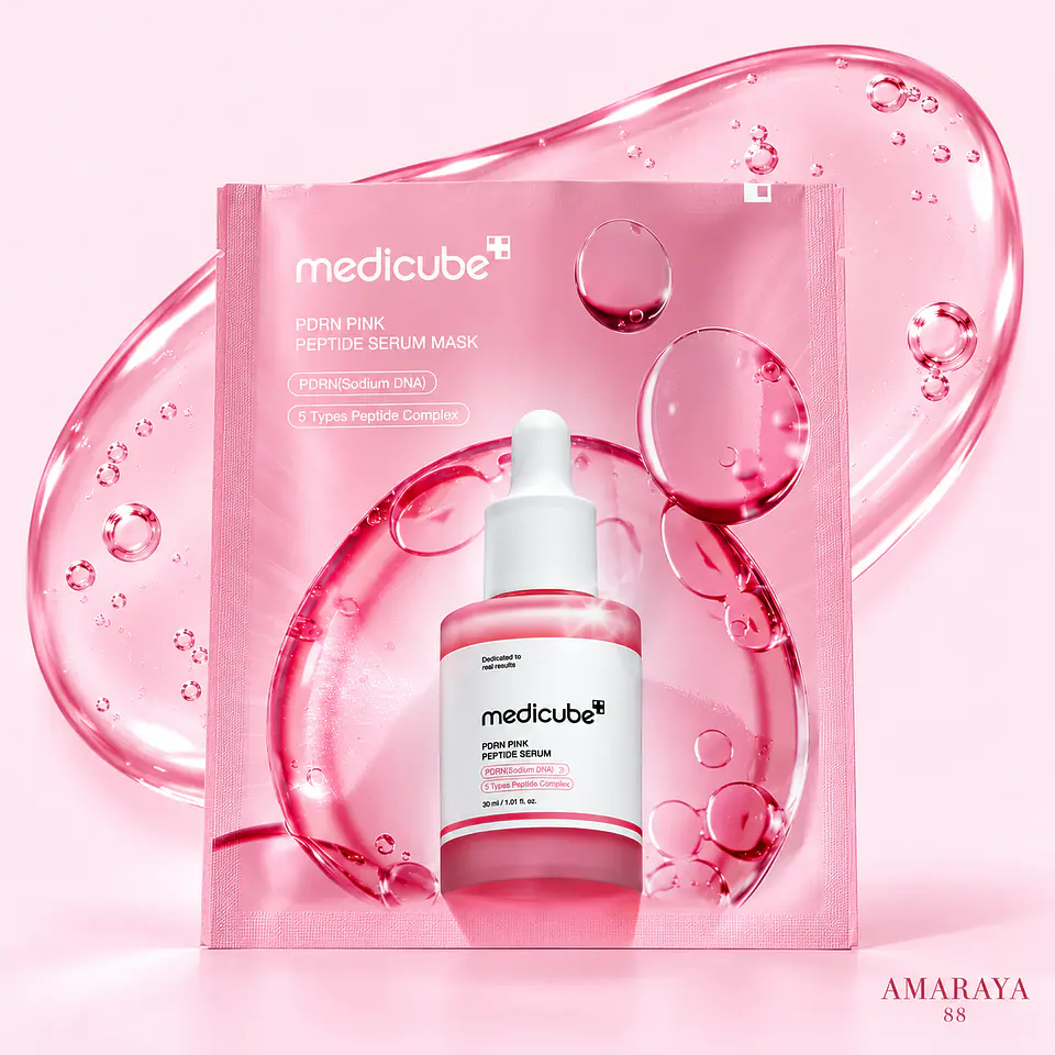 Medicube PDRN Pink Peptide Serum Mask 3