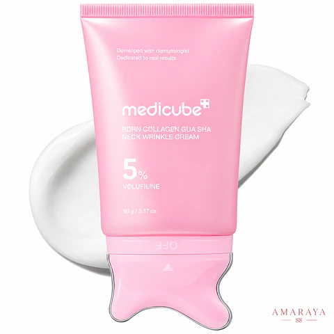 Medicube PDRN Collagen Gua Sha Neck Wrinkle Cream