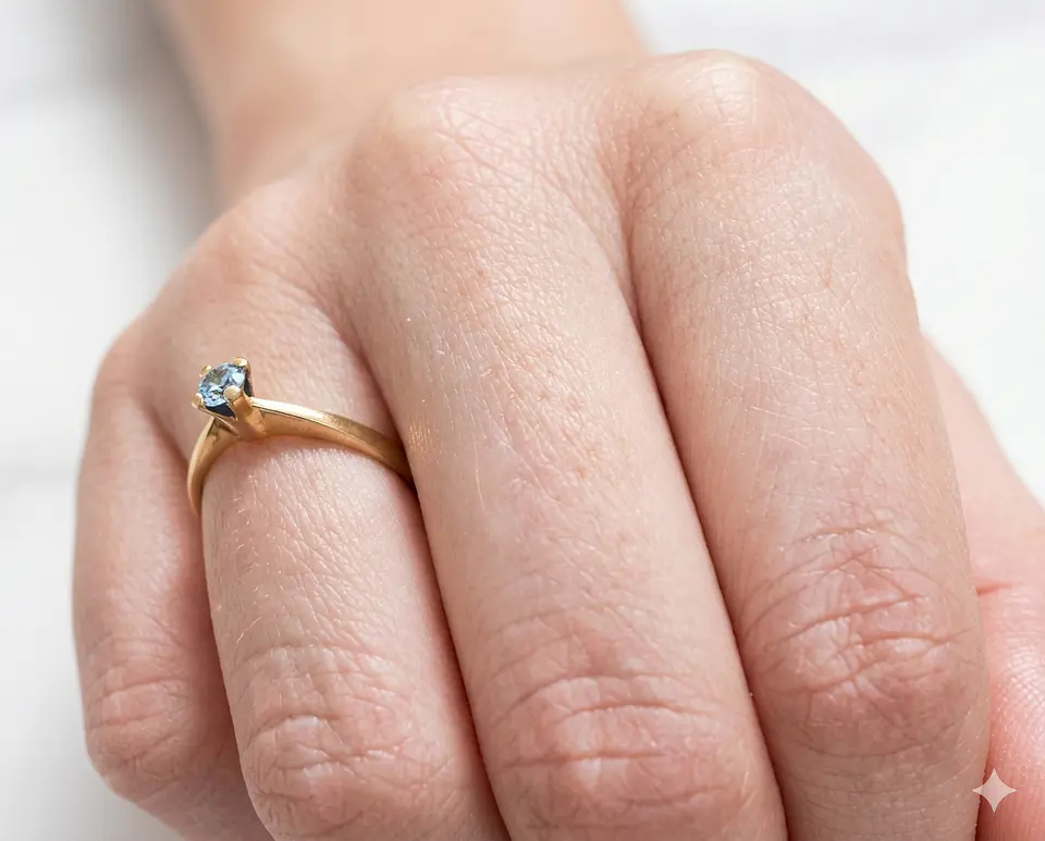 Anillo Solitario Clasico 2