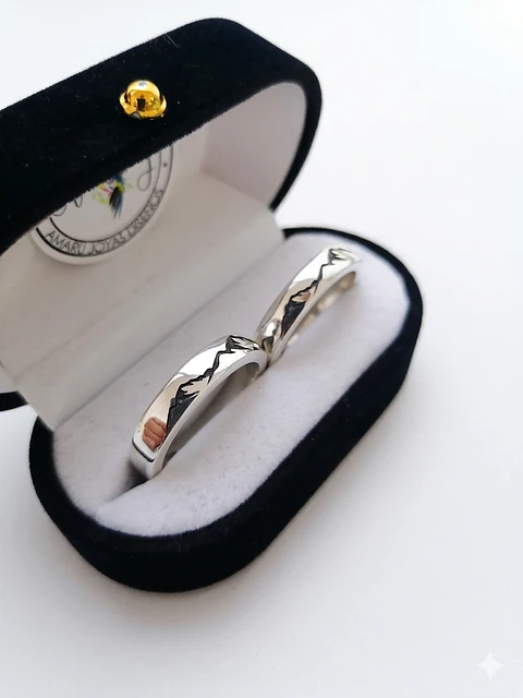 Argollas Francesas 4 mm Plata