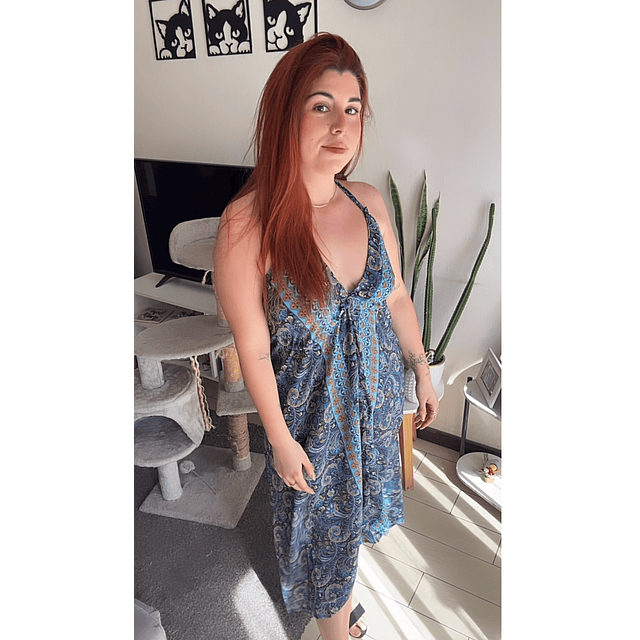 Vestido Anastasia blue 