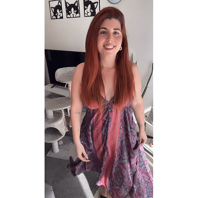 Vestido Anastasia purple 